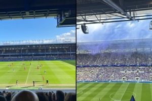 有何不同，埃弗顿官方晒新旧球场视野对比