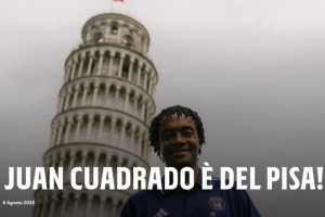 夸德拉多：我希望帮助比萨成功保级，并跟随哥伦比亚参加世界杯