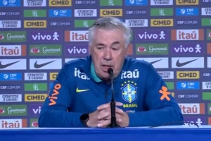 安切洛蒂：巴西球员天赋异禀但关键要结合态度；前锋必须参与防守