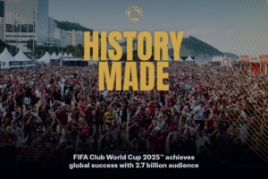 统计公布FIFA官方：新世俱杯全球观众达27亿 现场人数约250万