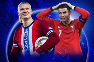 哈兰德如何追上C罗国家队进球纪录？德转：按目前的效率需要9年