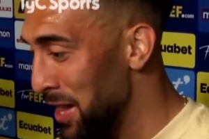 尼古拉斯-冈萨雷斯：厄瓜多尔庆祝得像赢了世界杯决赛