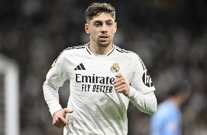 巴尔韦德：少一人的皇马依然奋力拼搏，我很高兴取得西甲第150胜