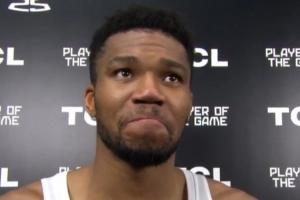 字母哥：我喜欢篮球不喜欢媒体&出名 今天我终于TMD做到了！