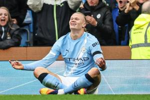 来英超仅3年的哈兰德：英超进球数超德罗巴 单季进球数超希勒