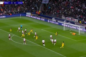 本赛季欧冠首球诞生！新军圣吉罗斯通过点球破门，1-0埃因霍温！