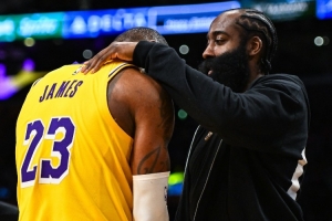 贝弗利以组织能力给球星排序：哈登、詹姆斯、科比、KD、欧文