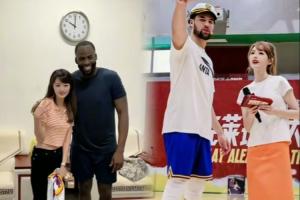 美女勇密小七晒和追梦合影：曾经的铁三角 库追汤算是齐了！