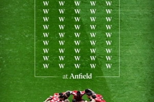 碾压！在安菲尔德，利物浦联赛面对埃弗顿取得第50场胜利