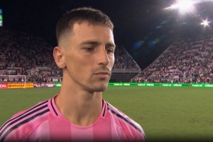 阿连德：梅西的助攻非常精彩，我的进球90%归功于他的传球