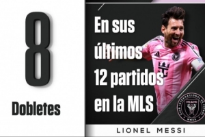 “梅”开二度！这是梅西最近12场MLS比赛中第8次单场双响