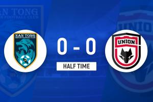 半场-两队进攻乏力合计仅2脚射正 南通支云暂0-0陕西联合