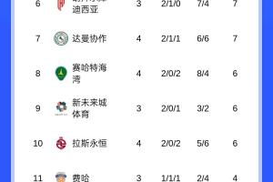 夺冠机会？沙特联积分榜：胜利4连胜领跑，领先吉达联合3分