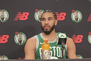 塔图姆：只有100%康复才会回归 不觉得有仓促复出的必要