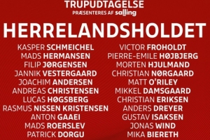 丹麦队公布世预赛大名单：霍伊伦领衔、埃里克森、霍伊别尔在列