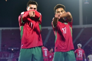 世青赛巴西1-2摩洛哥，巴西1平1负仅积1分⚽摩洛哥6分提前出线