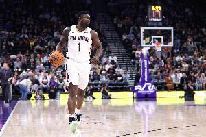 步态轻盈！锡安仅16分钟8中5拿下15分2板5助2断