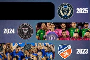 美职联列历年常规赛冠军：费城联合第二次加冕，去年迈阿密国际