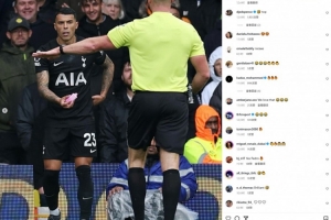 邮报：热刺边卫波罗被球迷的电子烟砸中，捡起来假装抽了两口