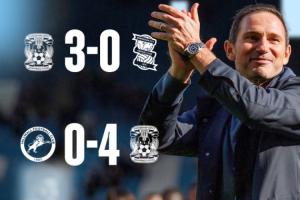 一路横扫！47岁兰帕德9轮5胜4平狂轰27球，考文垂不败登顶英冠