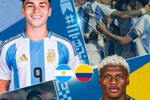 南美内战！阿根廷U20半决赛战哥伦比亚U20，争夺世青赛决赛门票！
