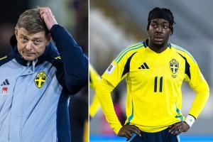 破防了瑞典4轮1分，伊兰加赛后爆粗：这该死的战术体系必须改