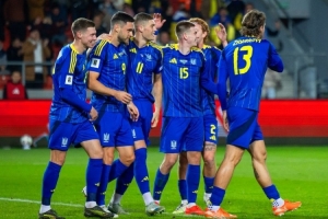 世预赛乌克兰主场2-1阿塞拜疆，古苏利亚、马利诺夫斯基传射