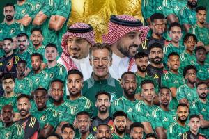 沙特主帅社媒庆祝进世界杯：沙特足球历史性的一晚，梦想成为现实