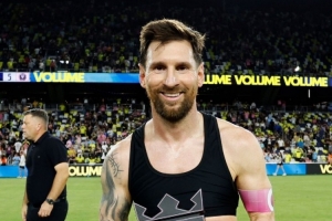 3球1助！梅西当选迈阿密国际vs纳什维尔最佳球员