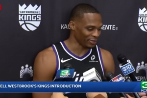 生涯还有要实现的目标吗？威少：没有 大家通常都会说总冠军