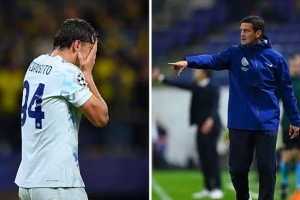 场边记者：在皮奥错失空门后，齐沃朝他喊“没关系，不要担心”