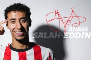 ESPN：荷兰后卫萨拉赫-埃丁转投摩洛哥，曾为荷兰国青出场超50次