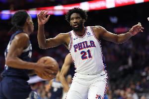 纳斯：恩比德夏天训练极其刻苦 他能达到现在状态非常好