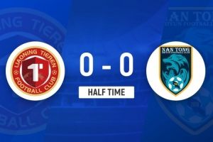 半场-辽宁铁人0-0南通支云 姆本扎抽射造险按此比分铁人锁定升超