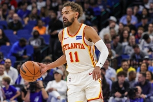 明日NBA杯老鹰VS步行者 特雷-杨因膝盖扭伤将缺席比赛