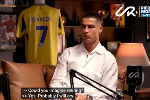 能想象到自己退役吗？C罗：可以，到时候我很有可能会哭